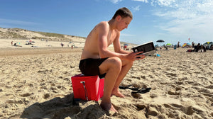 Box am Strand