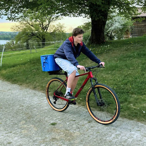 AEROSTUFFY M Bike auf Mountainbike im Einsatz