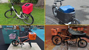 AEROSTUFFY M Bikeauf Gepäcktraegern, Kollage