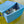 Anwendung Angeln mit AEROSTUFFY Box L blau geöffnetr Deckel