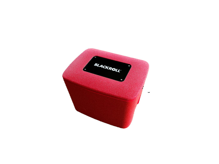 Gefertigte Edition: AEROSTUFFY M in Rot mit BLACKROLL-Motivplatte.