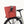 AEROSTUFFY M BIKE Kühlbox für das Fahrrad in rot, per Klick fix am Gepäckträger befestigt