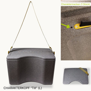AEROSTUFFY L 52L – Kühlbox | Charakterkopf Einzelstücke