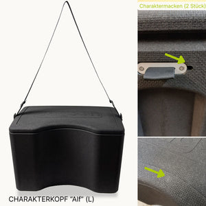 AEROSTUFFY L 52L – Kühlbox | Charakterkopf Einzelstücke