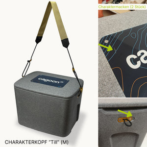 AEROSTUFFY M 32L – Kühlbox | Charakterkopf Einzelstücke