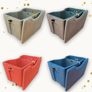 AEROSTUFFY L Produktbild der 4 Farben stehend