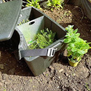 Produktbild Box schwarz als Pflanzenbox