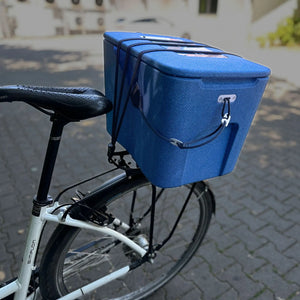 AEROSTUFFY M BIKE blau mit Spanngurt