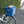 AEROSTUFFY M BIKE blau mit Spanngurt