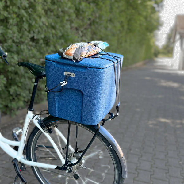 AEROSTUFFY M BIKE blau mit Spanngurt