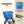 AEROSTUFFY M BIKE in blau auf Radgepäckträger als SET