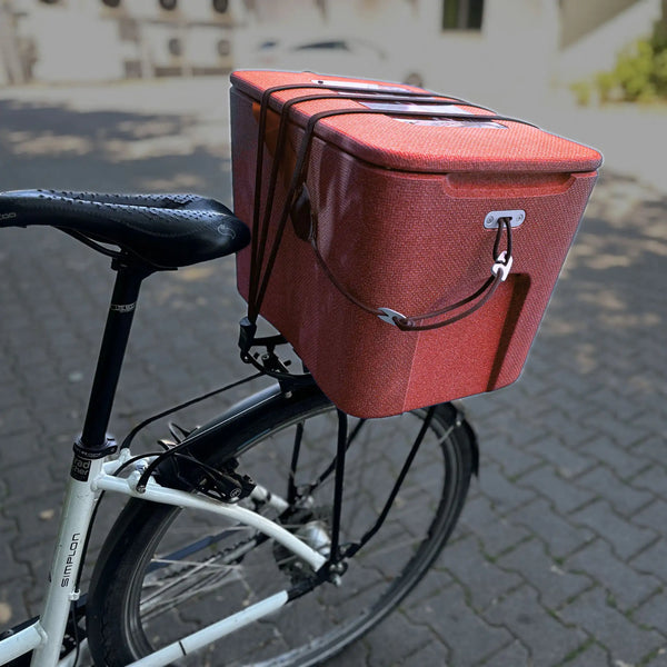 AEROSTUFFY M BIKE rot mit Spanngurt