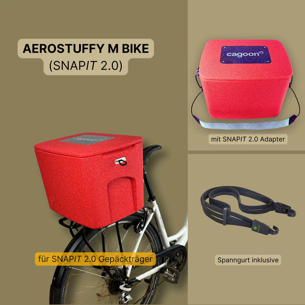 AEROSTUFFY M BIKE (SNAPIT 2.0) ROT