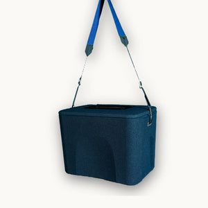 Tragegurt des blauen AEROSTUFFY M in blau