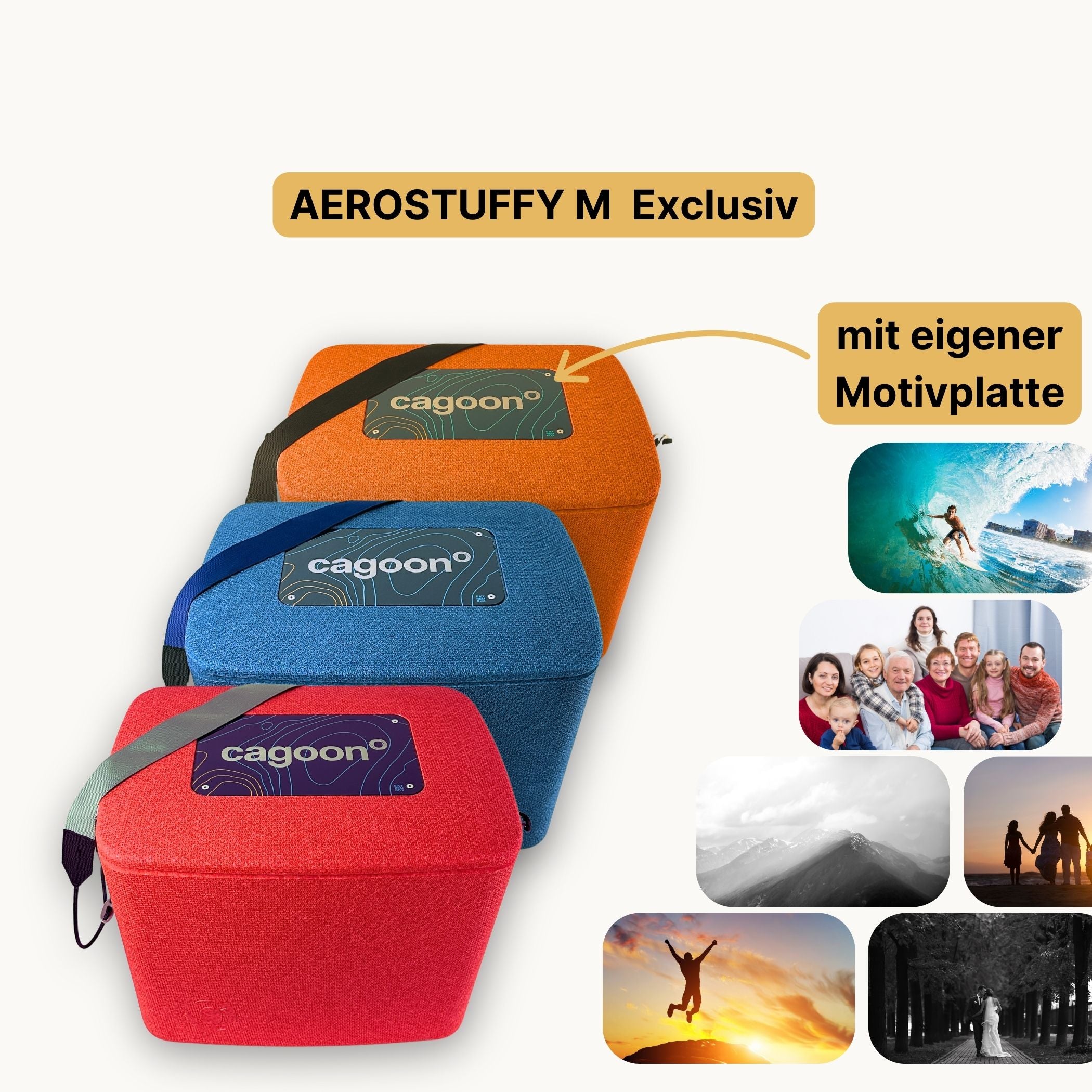 AEROSTUFFY M exclusiv - im eigenen Design – CAGOON