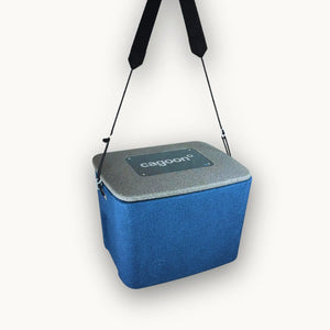 Stammkundenangebot mit AEROSTUFFY M in grau und blau haengend 