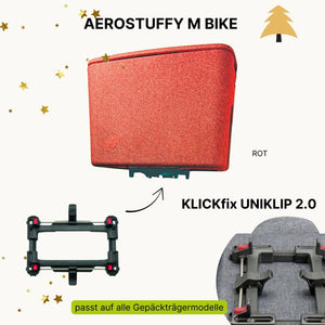 AEROSTUFFY M BIKE mit Uniklip 2.0 rot