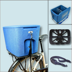 AEROSTUFFY M blau mit Porter und Spanngurt