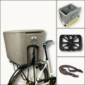 AEROSTUFFY M grau mit Porter und Spanngurt