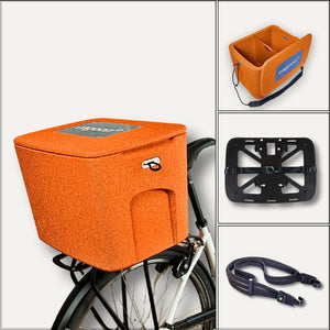 AEROSTUFFY M Terracotta mit Porter und Spanngurt