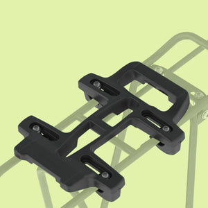 racktime SNAPIT Connect montiert auf Gepäckträger
